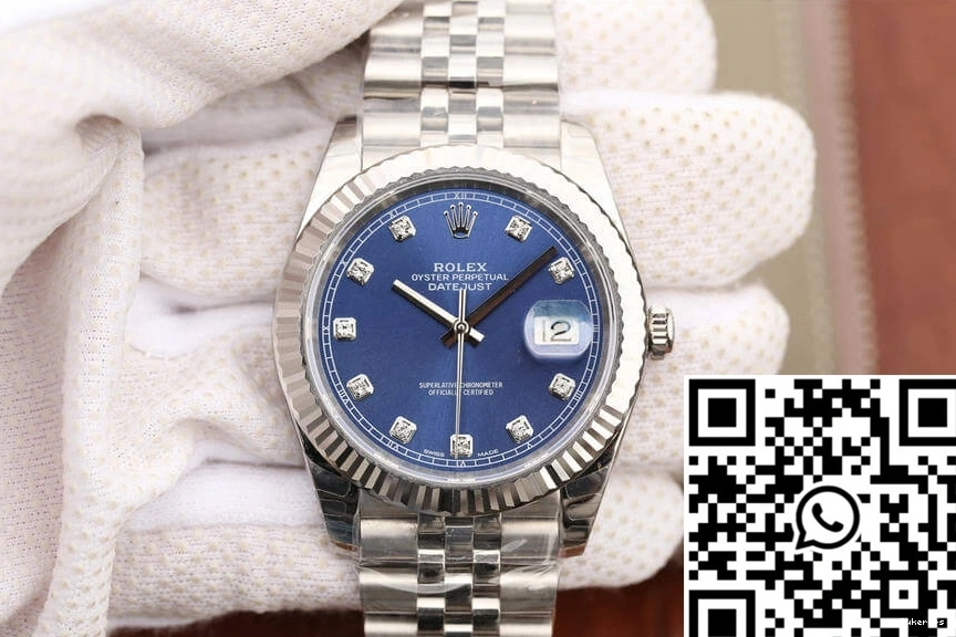 Datejust Rolex EW Dial Factory Blue M126334-0016 1228